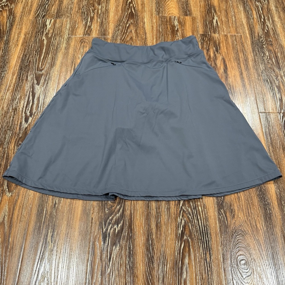 Anivivo Skirt Skort Modest Swim Coverup Athletic Workout Gym Size L Women's Gray
